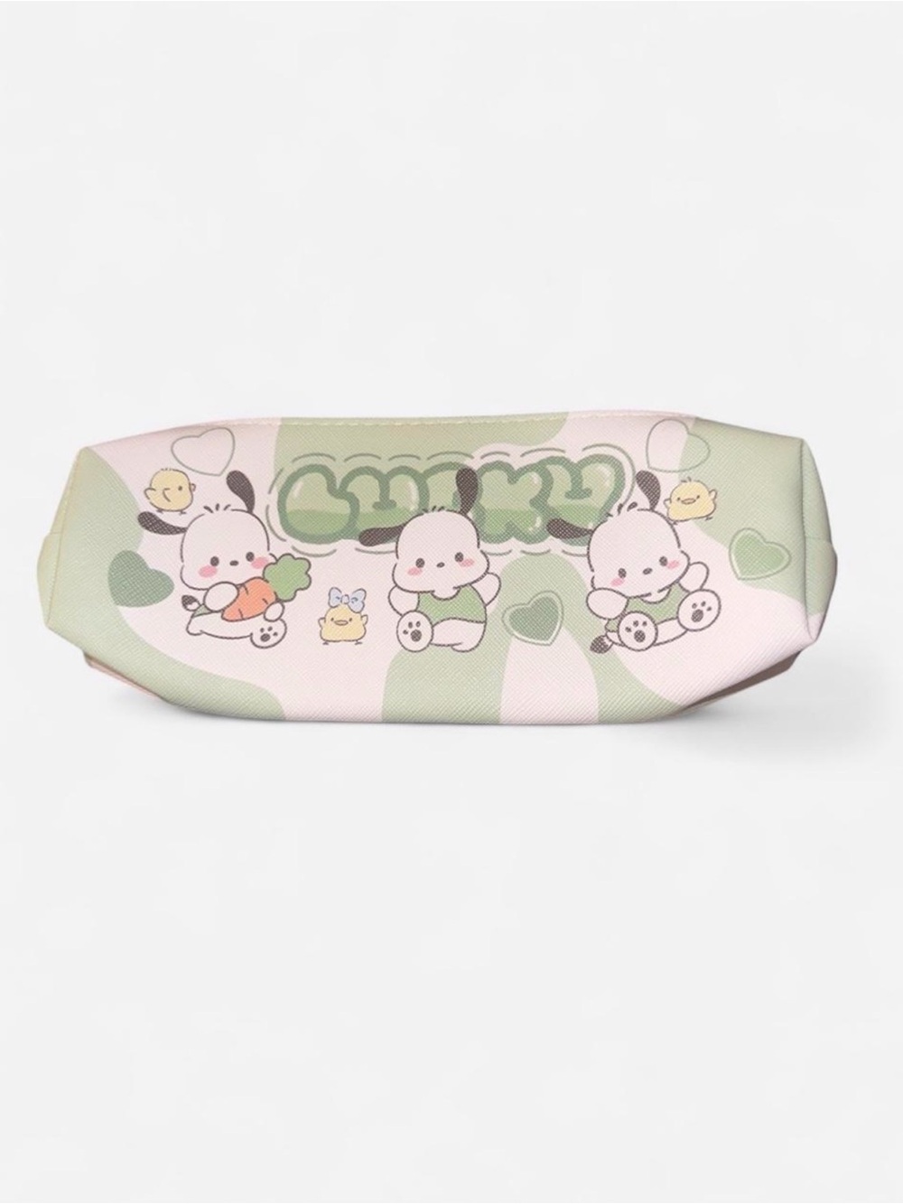Sanrio Lucky Pencil Case in Green